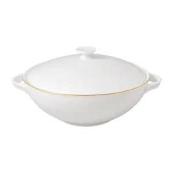 Soup Tureens^Villeroy & Boch Château Septfontaines soup tureen 2.2 l, White-gold WhiteGold-coloured