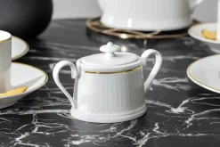 Sale Villeroy & Boch Château Septfontaines sugar bowl 15 cl, White-gold WhiteGold-coloured