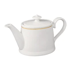 Teapots^Villeroy & Boch Château Septfontaines teapot 0.4 l, White-gold WhiteGold-coloured