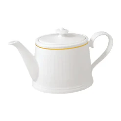 Outlet Villeroy & Boch Château Septfontaines teapot 1.2 l, White-gold WhiteGold-coloured