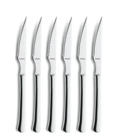 Hot Amefa Chuletero grill knife 6-pack, Stainless steel Silver-coloured