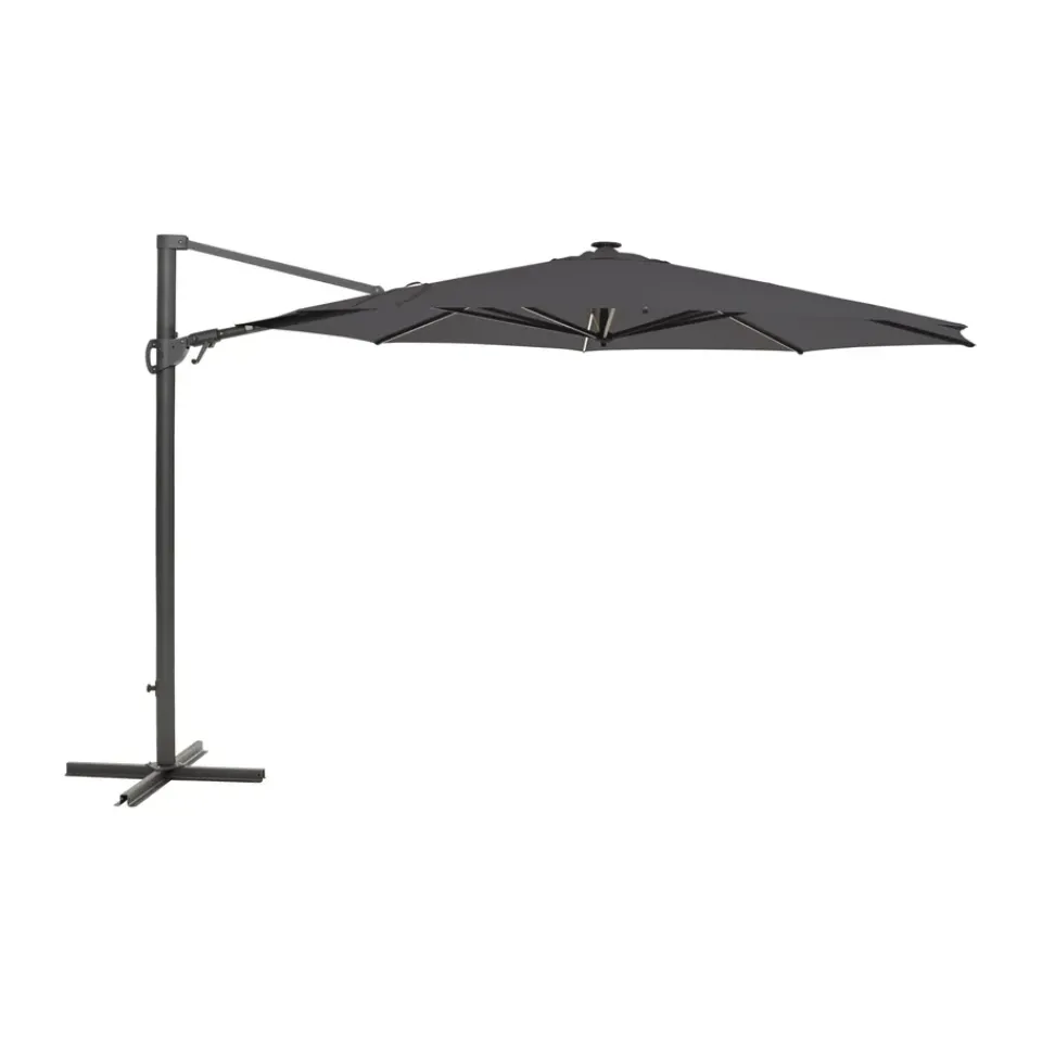 Sun Protection^Brafab Cilento parasol, Anthracite Grey