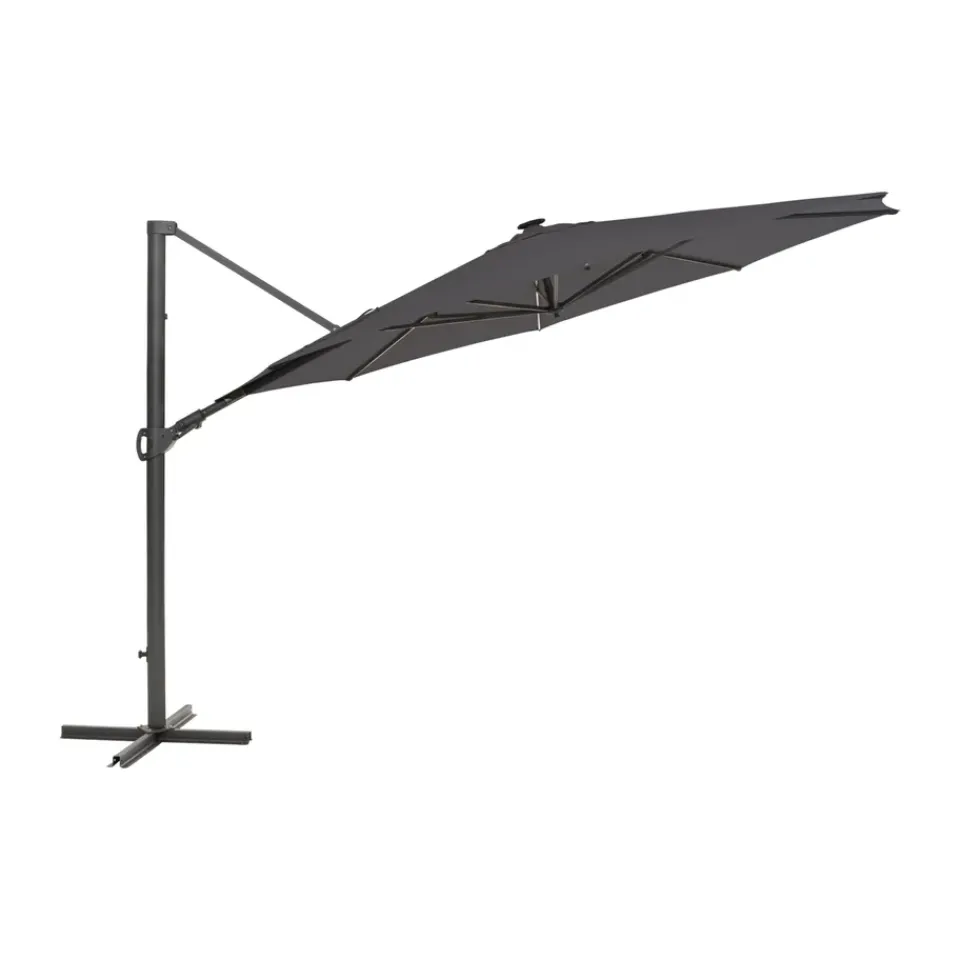 Sun Protection^Brafab Cilento parasol, Anthracite Grey