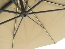 New Brafab Cilento parasol, Light -khaki Grey