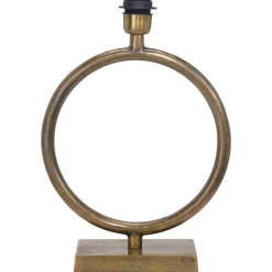 PR Home Circle lamp base 54 cm, Raw brass Gold-coloured