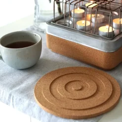 Discount Born In Sweden Circle round trivet Ø20 cm, Brown