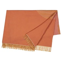 Cotton Blankets & Throws^NJRD Circles cotton throw 130x185 cm, natural White