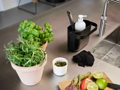Other Washing & Cleaning Accessories^Zone Denmark Circular sink organiser 3 pieces, Black