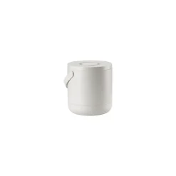 Clearance Zone Denmark Circular Trash Can 15 L, Warm gray Grey