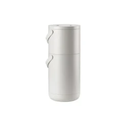 Zone Denmark Circular Trash Can 22+12 L, Warm gray Grey