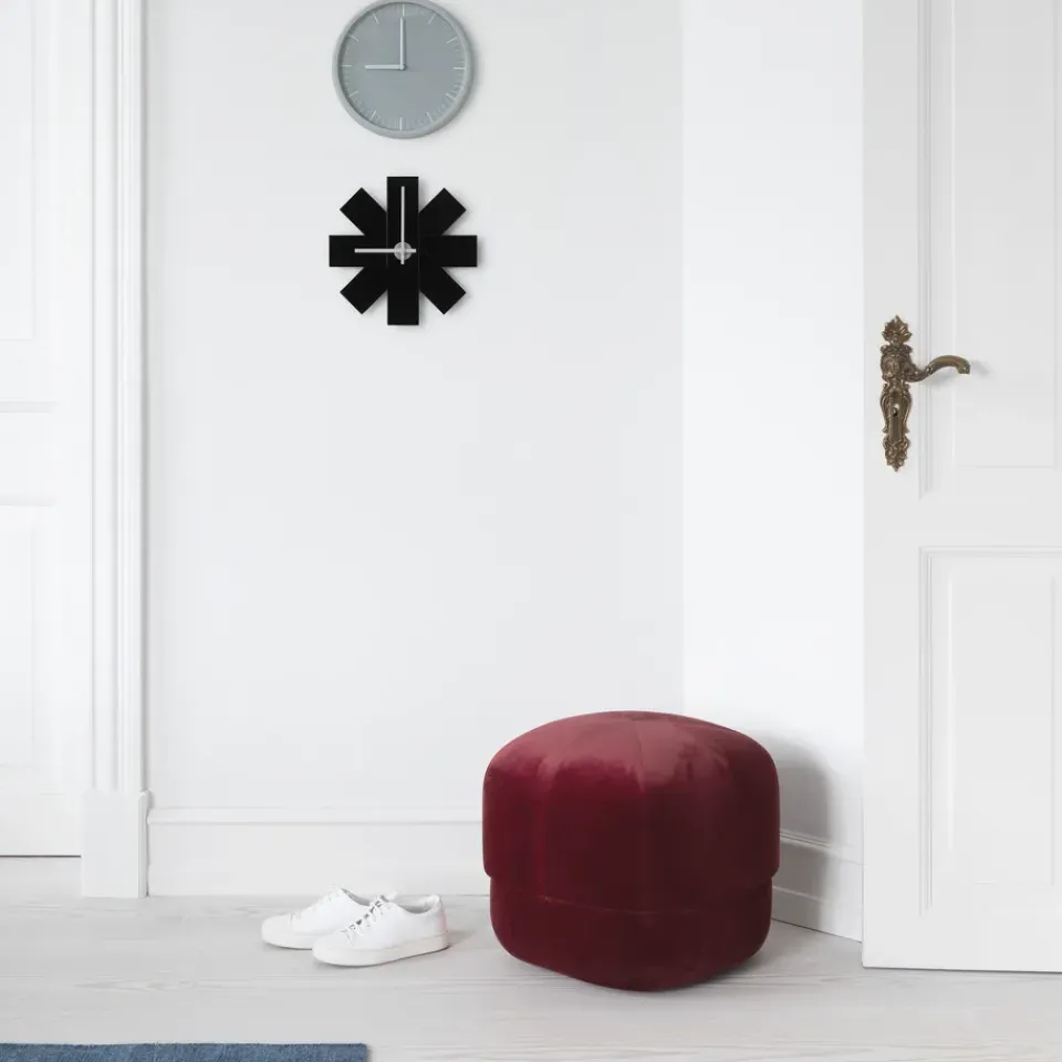 Sitting Poufs^Normann Copenhagen Circus pouf, dark Red