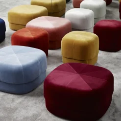 Sitting Poufs^Normann Copenhagen Circus pouf, rust Red