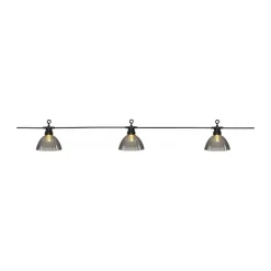String Lights & Decorative Lighting^Star Trading Circus Shade light string 4.95 m, Gray Grey