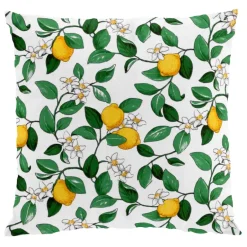 Cushion Covers^Arvidssons Textil Citronlycka cushion cover, White