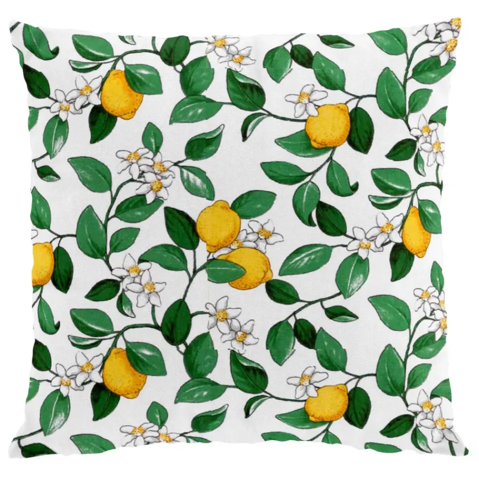 Cushion Covers^Arvidssons Textil Citronlycka cushion cover, White