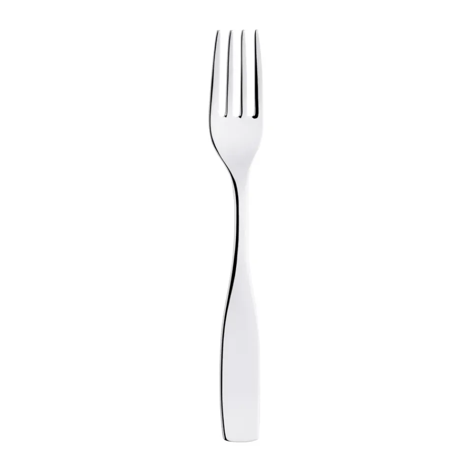 Outlet Iittala Citterio 98 dessert fork, Blank Silver-coloured