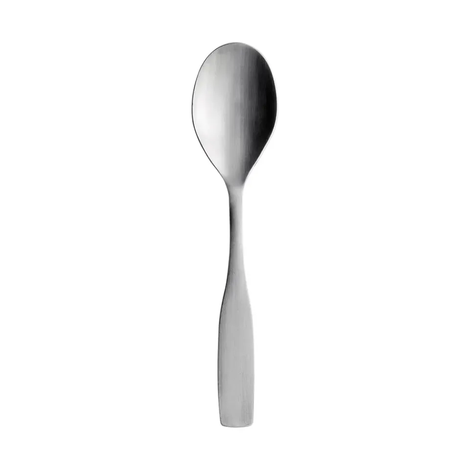 Dessert Cutlery^Iittala Citterio 98 dessert spoon, matte stainless steel Silver-coloured