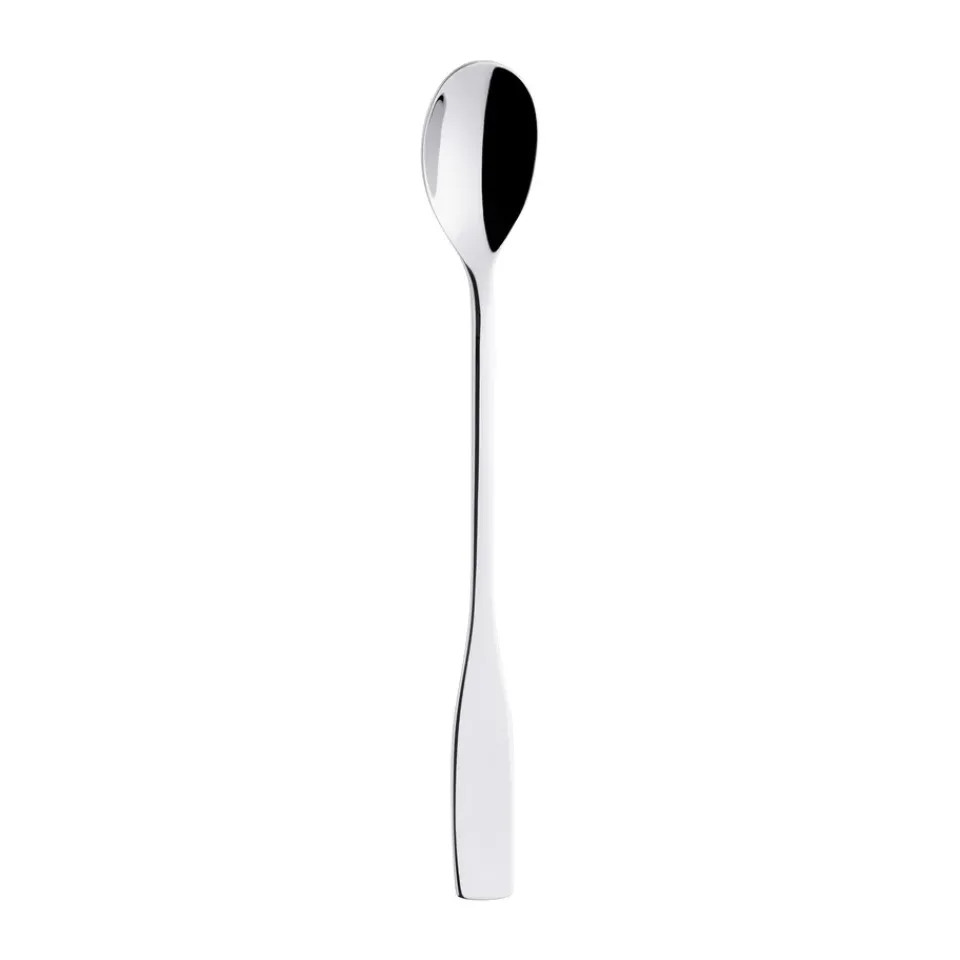 Tea & Coffee Spoons^Iittala Citterio 98 latte spoon, Blank Silver-coloured