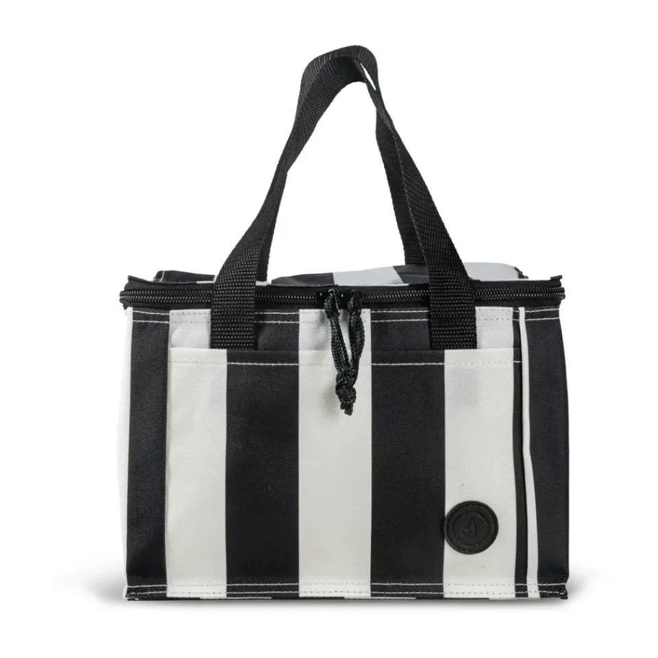 Best Sagaform City cooler bag small 3.2 L, Black-white BlackWhite