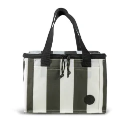 Outlet Sagaform City cooler bag small 3.2 L, Green-white GreenWhite