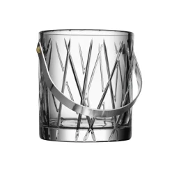 New Orrefors City ice bucket, Clear Transparent