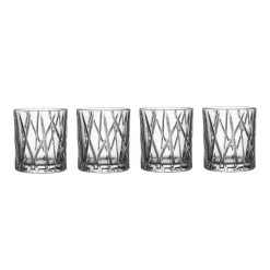 Sale Orrefors City Old Fashioned glass 4-pack, 24.5 cl Transparent