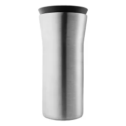 Discount Eva Solo City To Go thermos cup 0.35 L, Steel black BlackSilver-coloured
