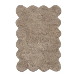 Classic Collection Clam bathroom mat 60x90 cm, Beige