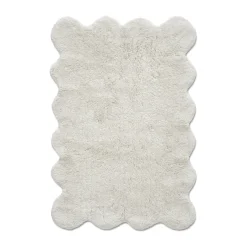 Bath Mats^Classic Collection Clam bathroom mat 60x90 cm, White