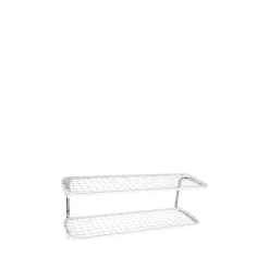 Discount Essem Design Classic 650 shoe shelf, /chrome, 2 levels, 80 cm White
