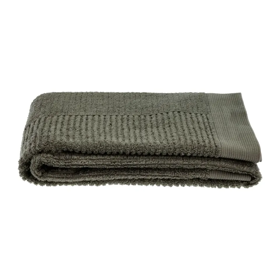 Bath Sheets^Zone Denmark Classic bath towel 70x140 cm, Olive Green