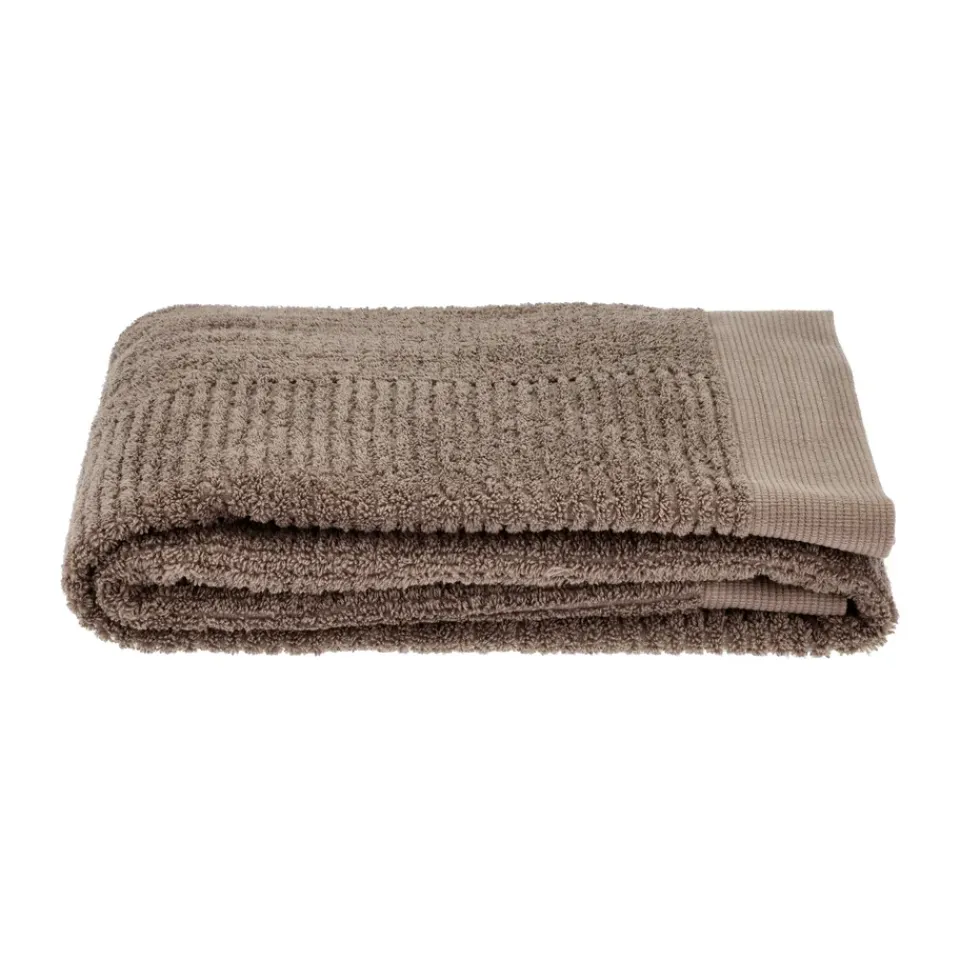Sale Zone Denmark Classic bath towel 70x140 cm, Taupe Brown