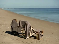 Sale Zone Denmark Classic bath towel 70x140 cm, Taupe Brown