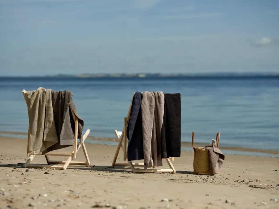 Sale Zone Denmark Classic bath towel 70x140 cm, Taupe Brown