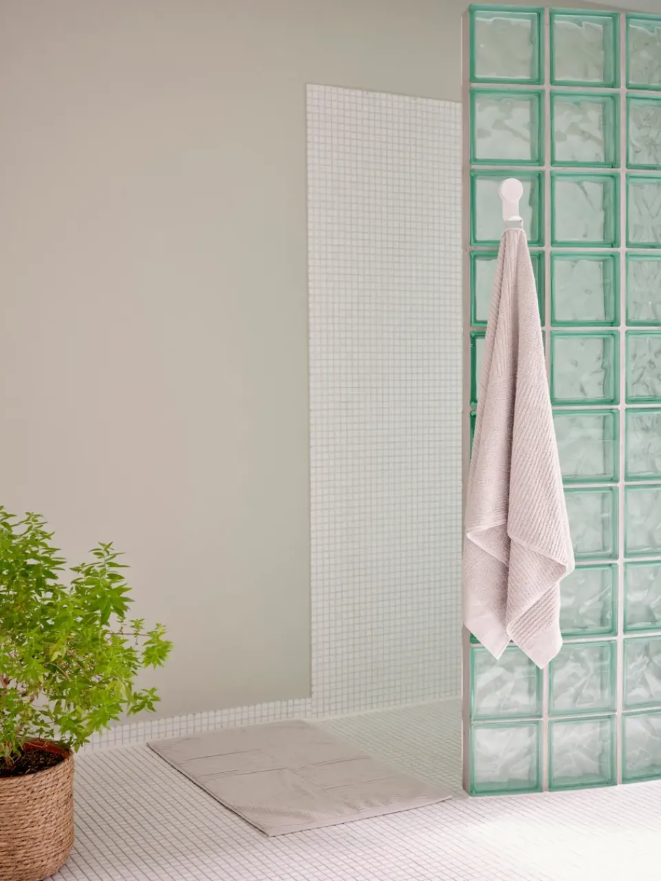 Zone Denmark Classic bathroom mat 50x80 cm, Soft Grey