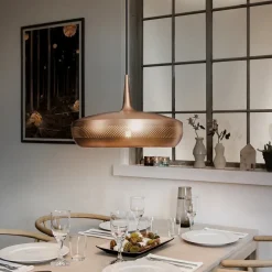 Clearance Umage Clava Dine ceiling lamp Ø43 cm, brushed copper Gold-coloured