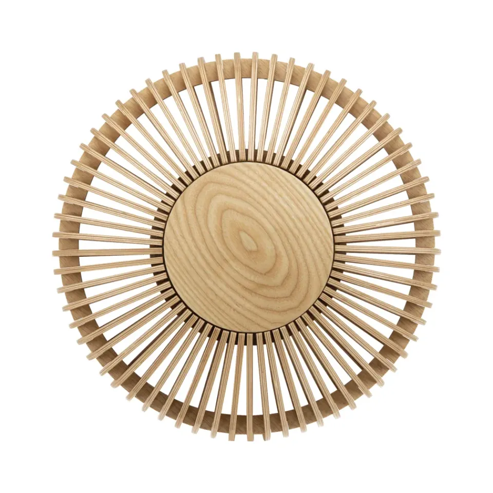 Sale Umage Clava Up wall lamp medium, Oak Beige