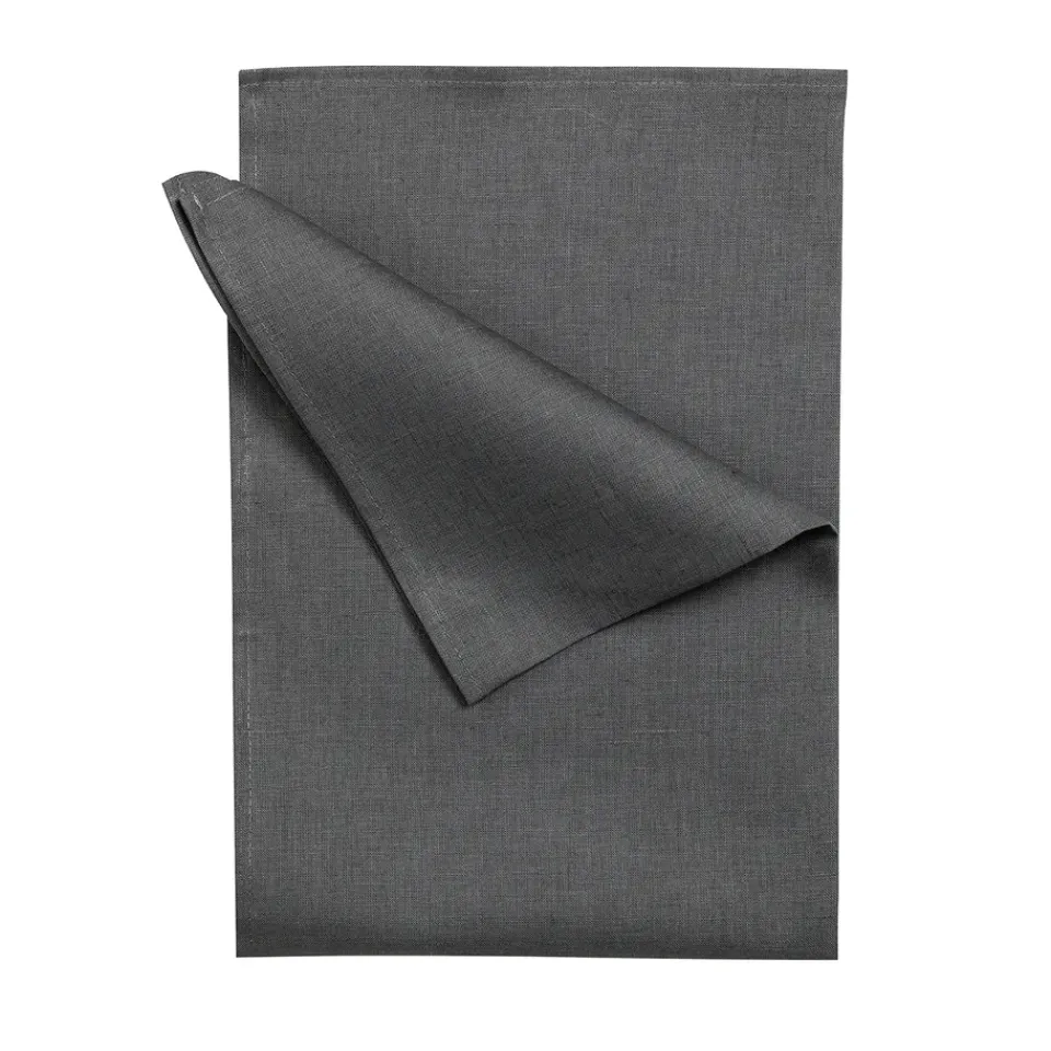 Kitchen Tea Towels^Scandi Living Clean kitchen towel 47x70 cm 2-pack, Charcoal Grey