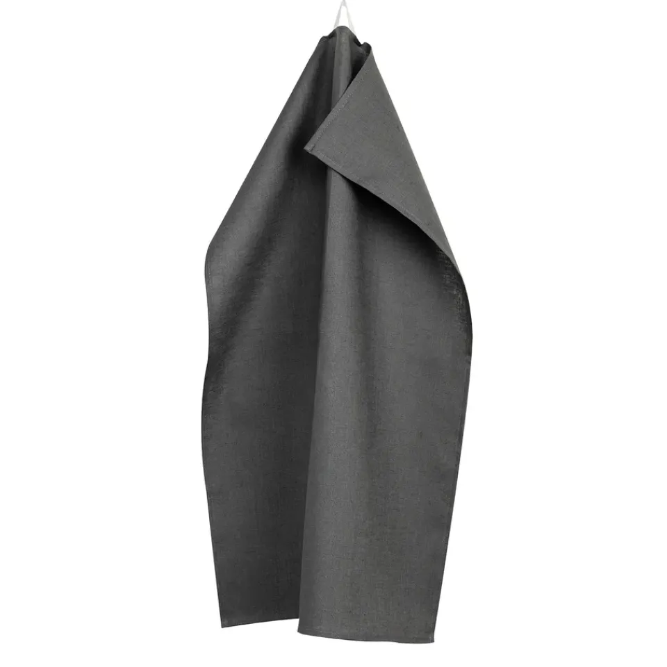 Kitchen Tea Towels^Scandi Living Clean kitchen towel 47x70 cm 2-pack, Charcoal Grey