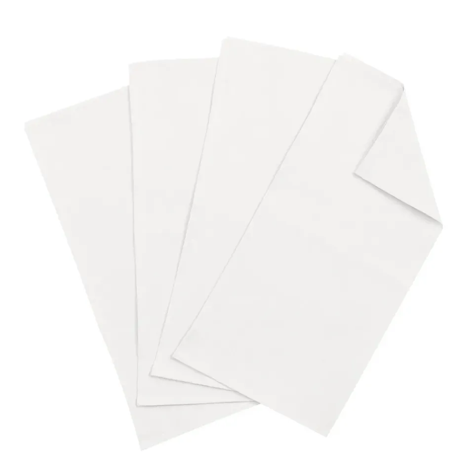 Sale Scandi Living Clean serviettes 45 x 45 cm 4-pack, White