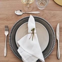Sale Scandi Living Clean serviettes 45 x 45 cm 4-pack, White