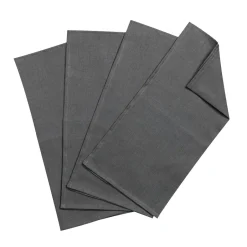 Best Scandi Living Clean serviettes 45 x 45 cm 4-pack, charcoal Grey