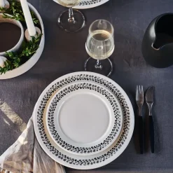 Tablecloths^Scandi Living Clean tablecloth 145 x 250 cm, charcoal Grey