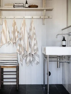 Bath Sheets^Tell Me More Cleo bath towel 70x140 cm, Beige