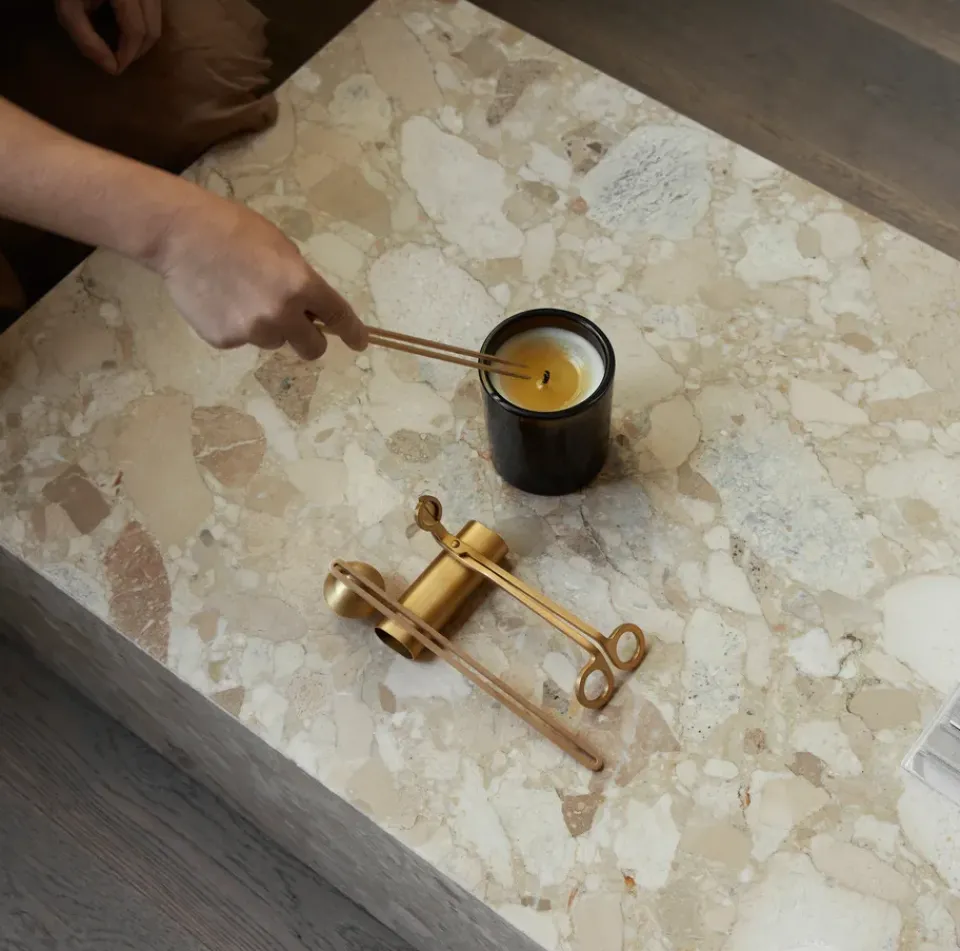 Candle Accessories^Audo Copenhagen Clip care kit candle 4 pieces, Brass Gold-coloured