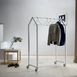 Clothes Racks, Coat Stands & Hangers|Clothes Racks, Coat Stands & Hangers^Essem Design Clothing House klädställning, White