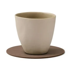 Coasters^LIND DNA Cloud coaster reversible circle 1 pcs, Black-brown BrownBlack