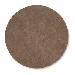 Coasters^LIND DNA Cloud coaster reversible circle 1 pcs, Black-brown BrownBlack