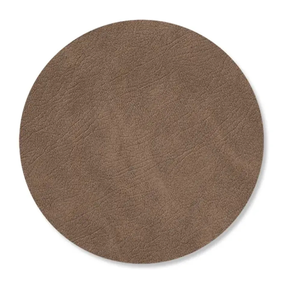Coasters^LIND DNA Cloud coaster reversible circle 1 pcs, Black-brown BrownBlack