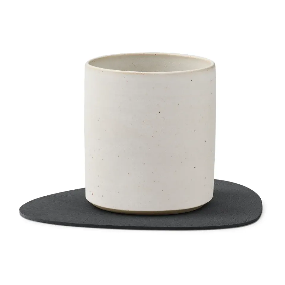 Coasters^LIND DNA Cloud-Nupo coaster reversible curve 1 pcs, anthracite-pastel green GreyGreen